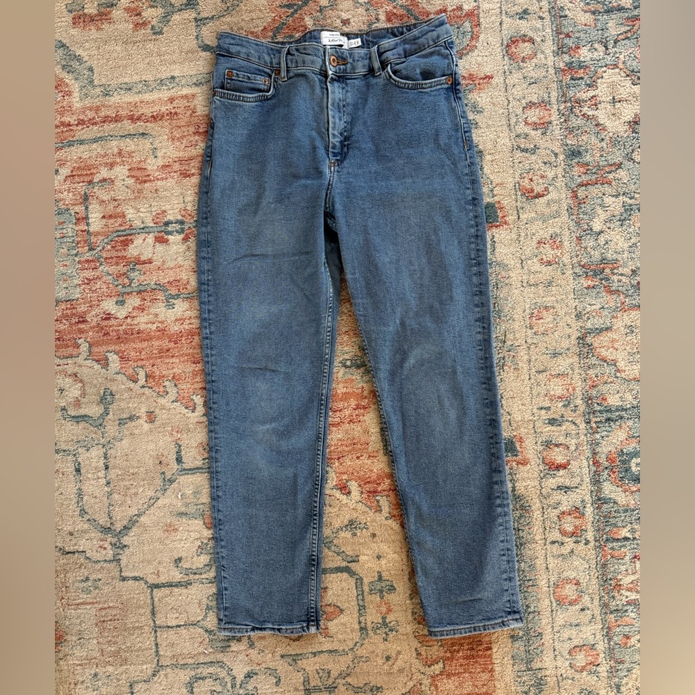 & OTHER STORIES Straight Leg Stretch Denim Jeans Size 30